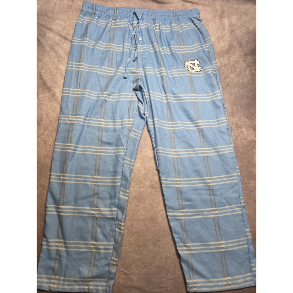 North Carolina Tarheels Mens Lightweight Flannel Pajama Pants Concepts Sport 2XL
